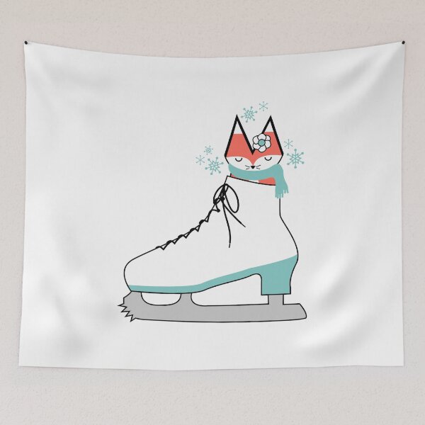Item preview, Coral Fox in Figure Skate designed and sold by CoralFoxDesigns.