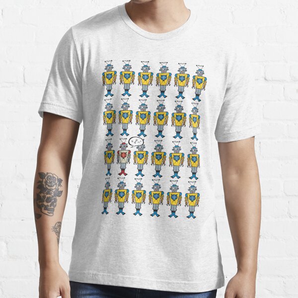Free Speech Retro Robot | Talking Nuts And Bolts Essential T-Shirt