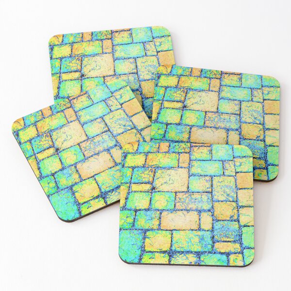 Item preview, Yellow And Green Brick Road #23 designed and sold by Tom Janca.