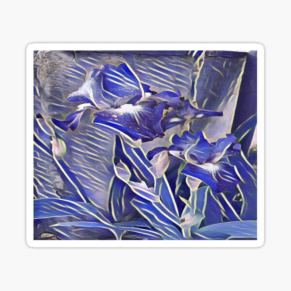 Item preview, Blue Iris designed and sold by Judy Palkimas.