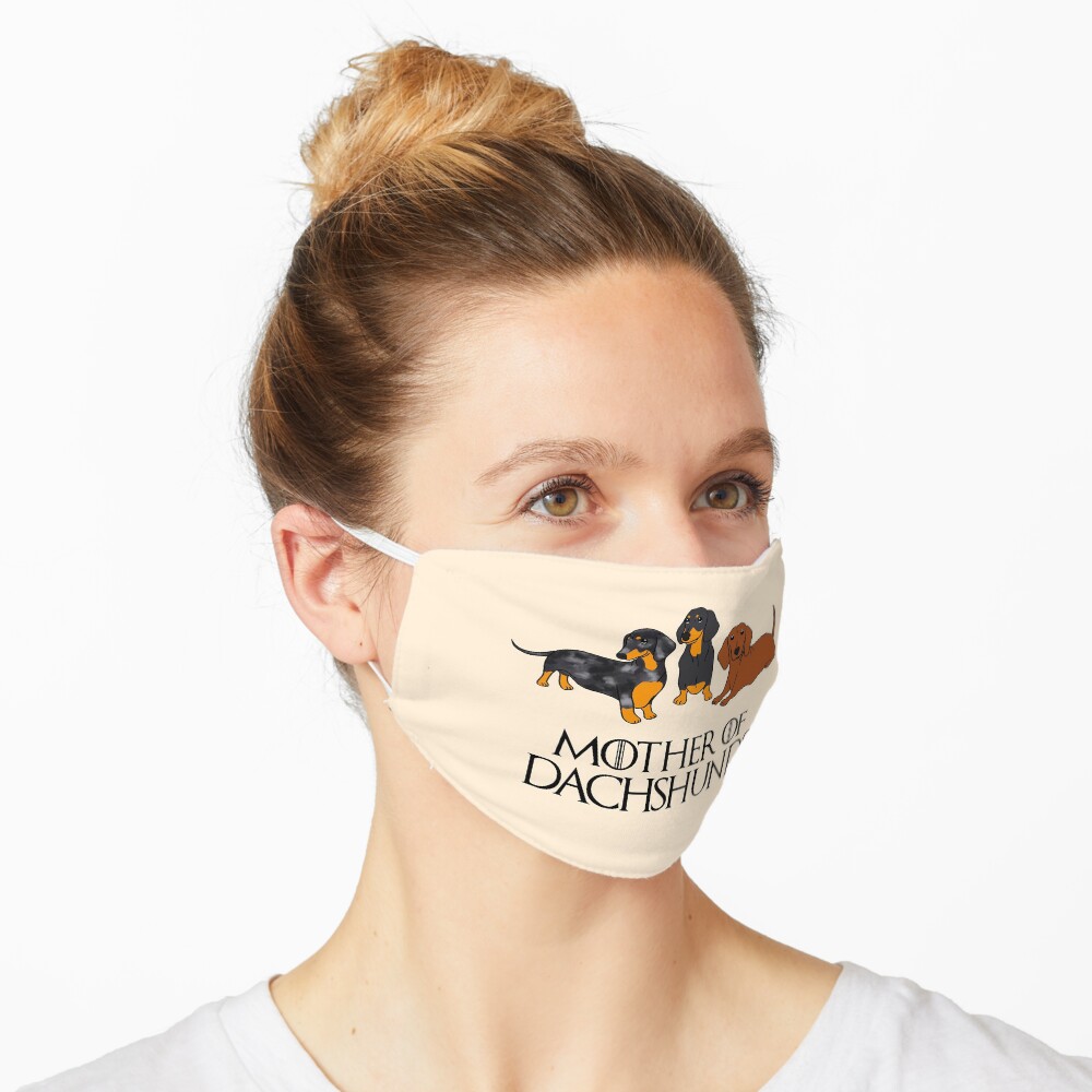Mother of Dachshunds Mask