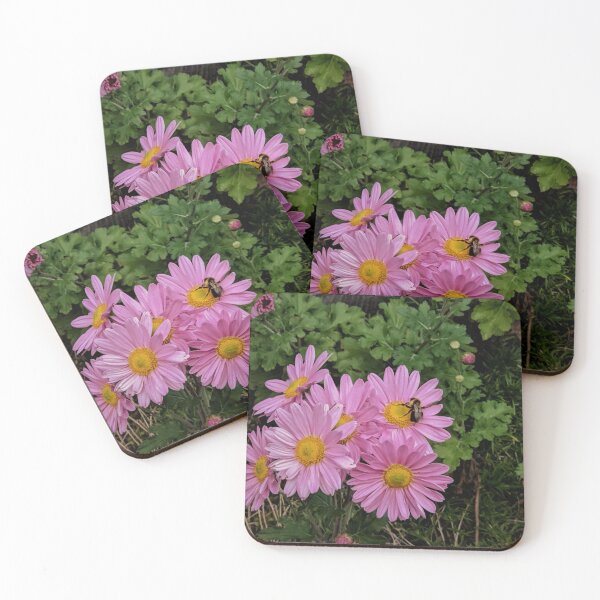 Item preview, Purple Flowers and a Bee designed and sold by Graykat.