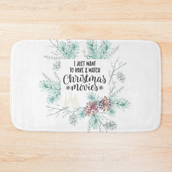 Item preview, I Just Want To Bake and Watch Christmas Movies designed and sold by Jordan Blackstone.