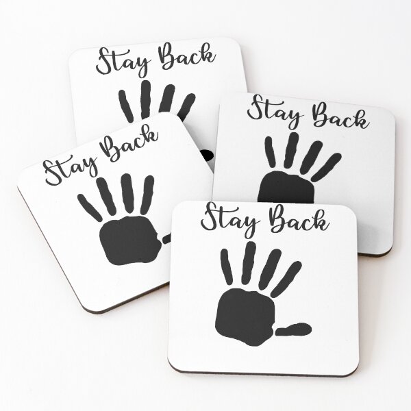 Item preview, Stay Back with Stop Hand designed and sold by LovenLaughter.