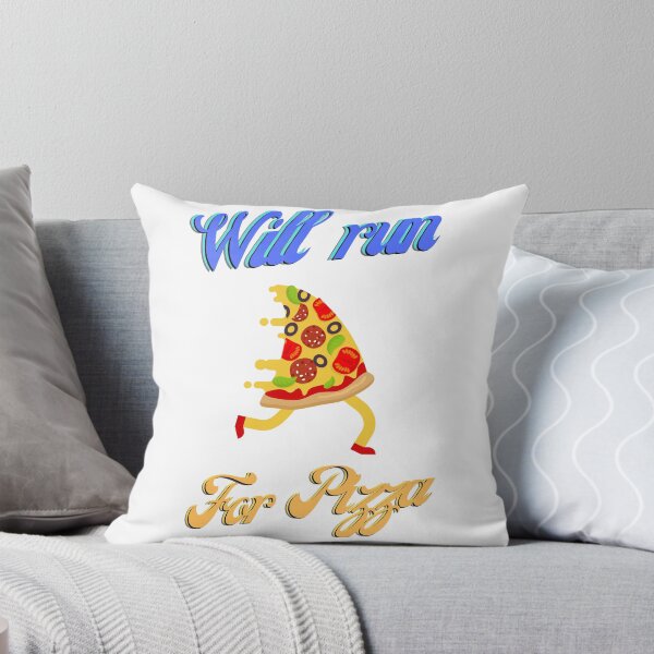 Item preview, Will run for Pizza designed and sold by getyourvibeon.