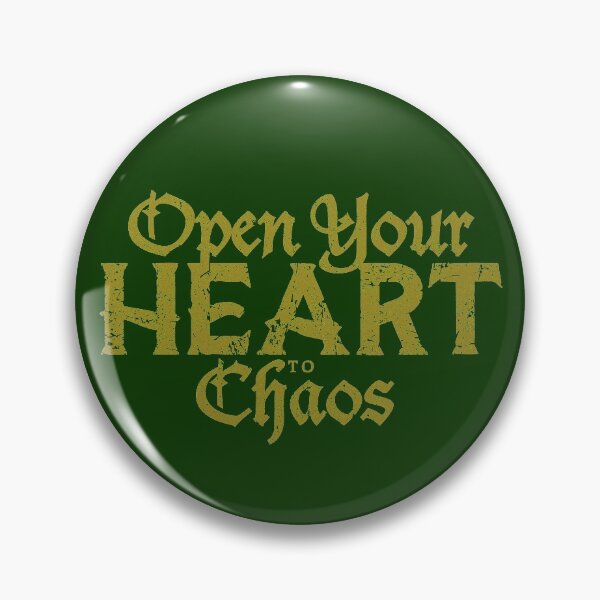 Item preview, Open Your Heart to Chaos designed and sold by huckblade.