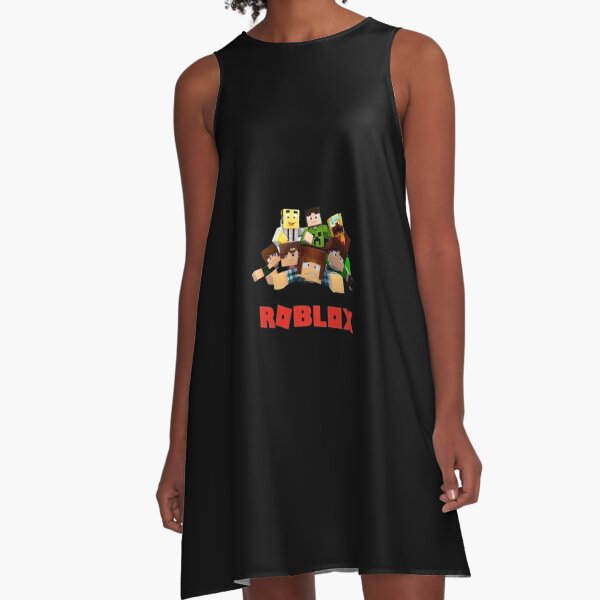 Roblox Skating A Line Dress By Martineriksson Redbubble - roblox muscle clothing