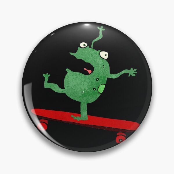 Item preview, Frog on a skateboard  designed and sold by aoichan3939.