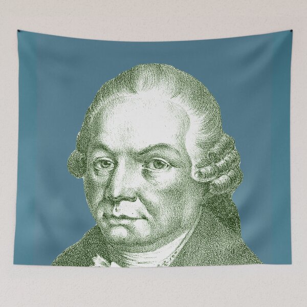 Item preview, CPE Bach Green Blue Portrait designed and sold by zavadadesigns.