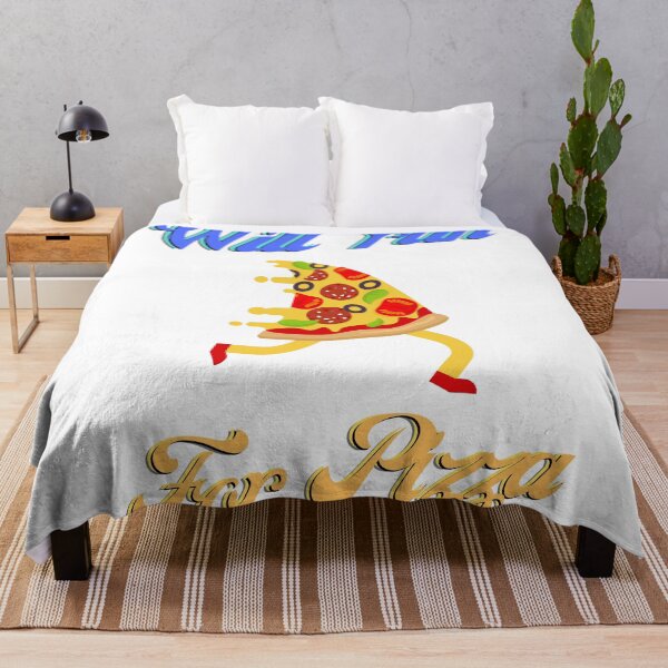 Item preview, Will run for Pizza designed and sold by getyourvibeon.