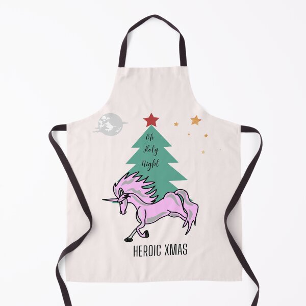 Item preview, Oh holy night ! Heroic unicorn Christmas ! designed and sold by Soul ArtLove.