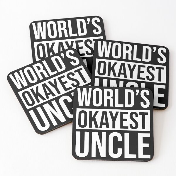 Item preview, Worlds Okayest Uncle  designed and sold by KA DESIGNS.
