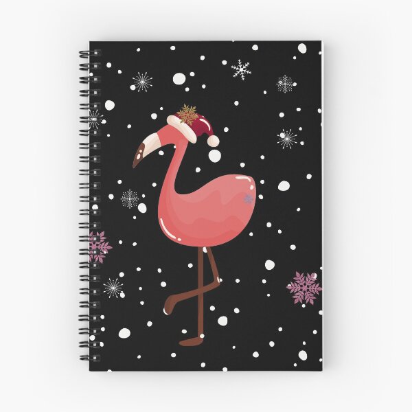 Item preview,  Santa Flamingo con copo de nieve designed and sold by EclairVanilla.