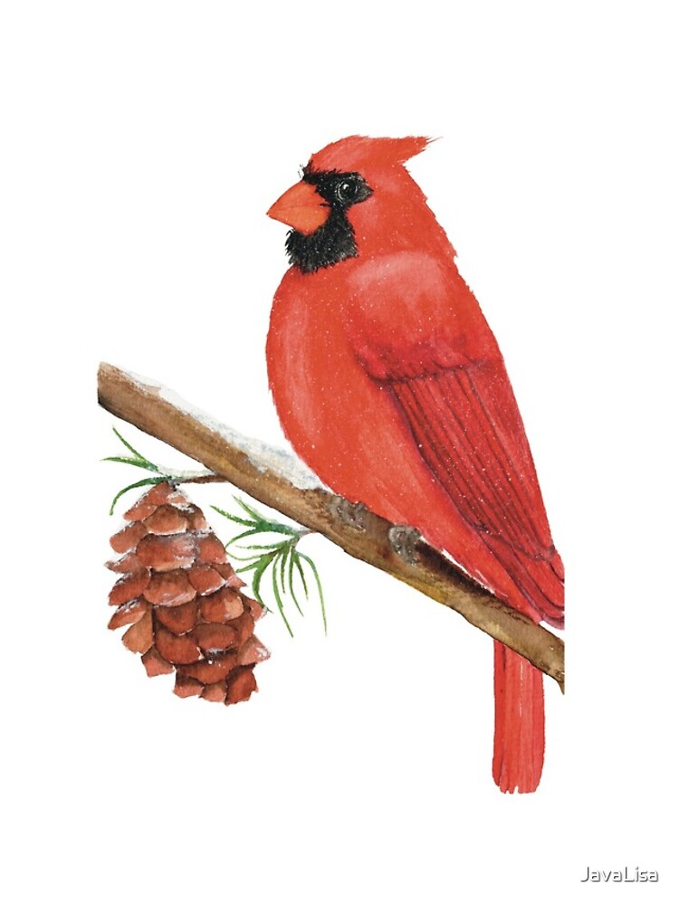 Thumbnail 5 of 5, iPhone Case, Winter Cardinal designed and sold by JavaLisa.