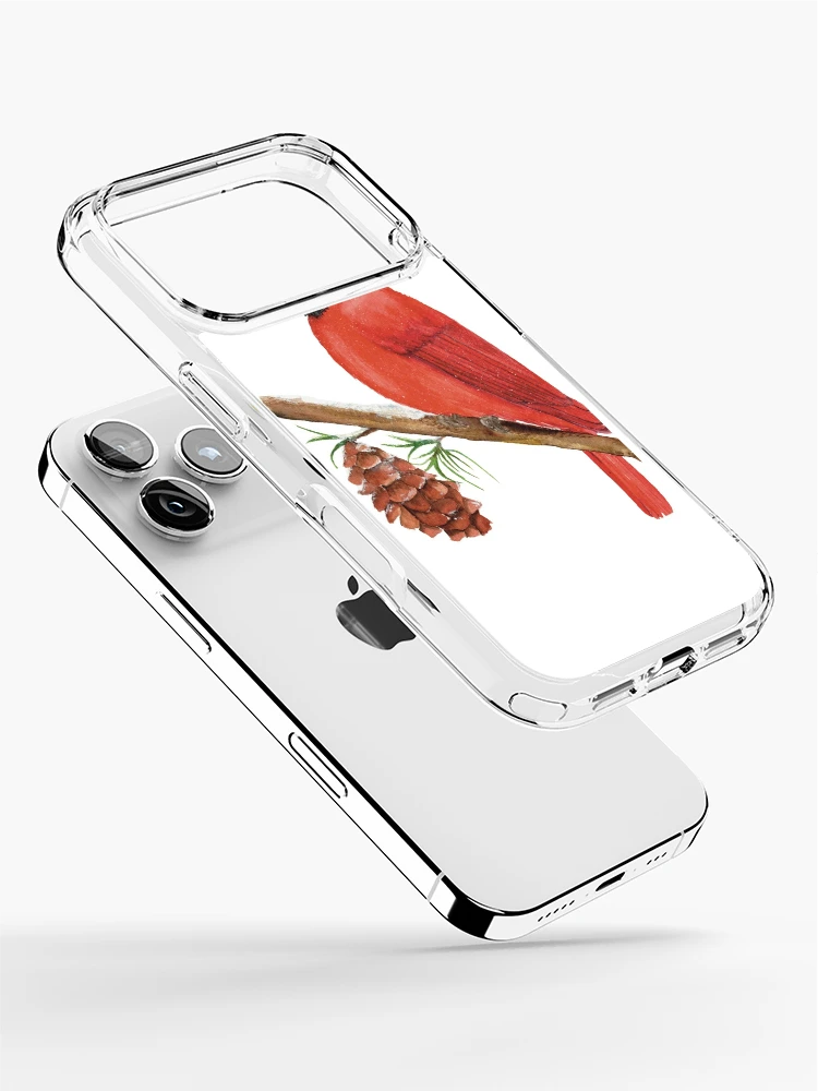 Thumbnail 2 of 5, iPhone Case, Winter Cardinal designed and sold by JavaLisa.