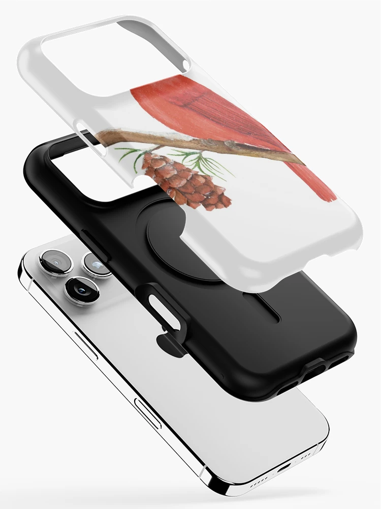 Thumbnail 2 of 4, iPhone Case, Winter Cardinal designed and sold by JavaLisa.