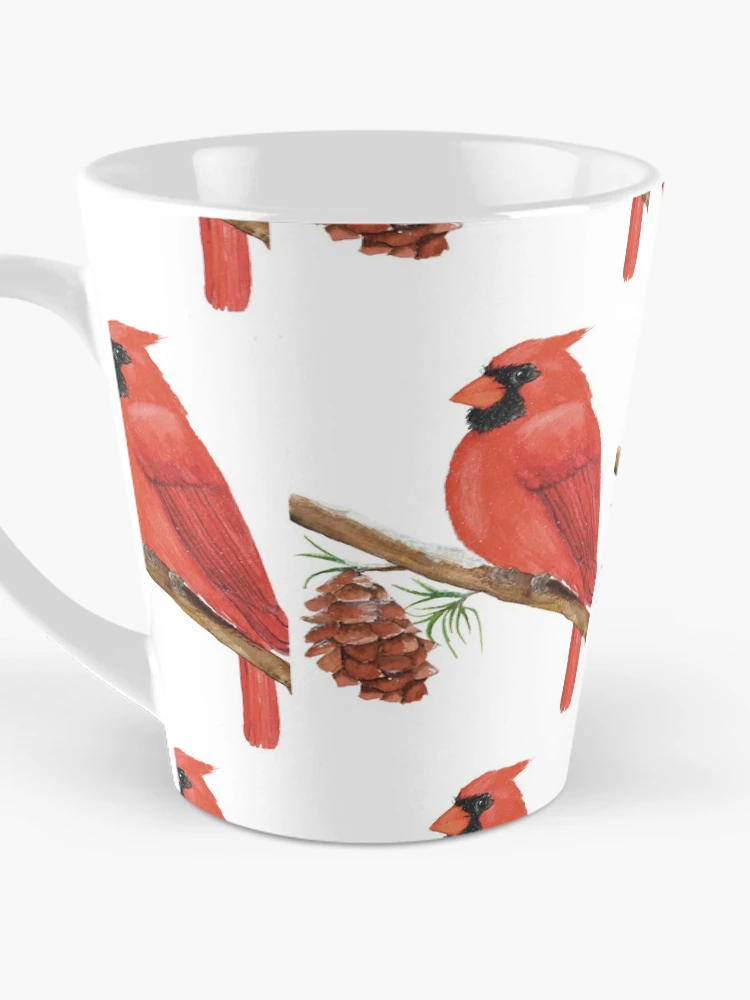Thumbnail 3 of 4, Coffee Mug, Winter Cardinal designed and sold by JavaLisa.