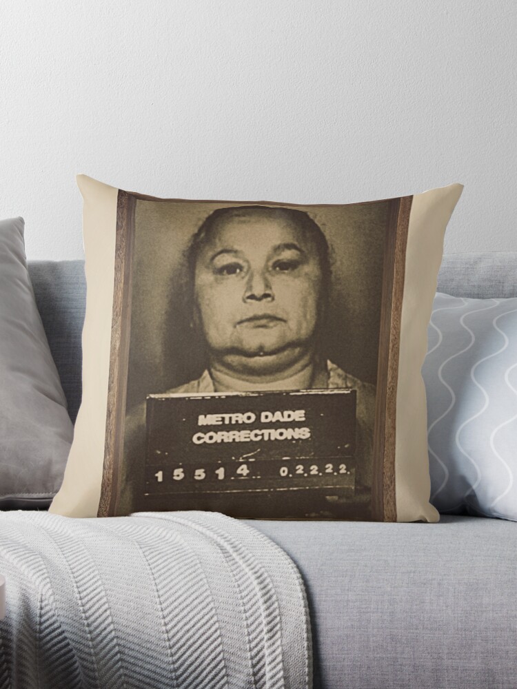 Griselda Blanco Restrepo Throw Pillow for Sale by Daviscoatings