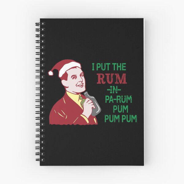 Item preview, I Put The Rum in Pa-Rum Pum Pum designed and sold by CrudePlacid.
