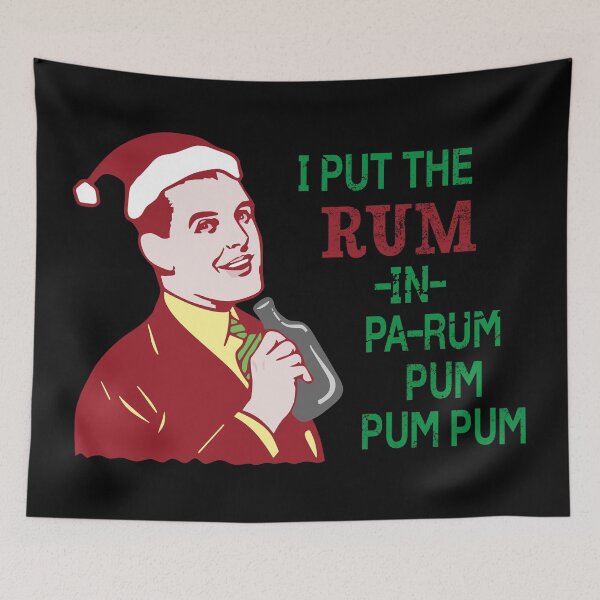 Item preview, I Put The Rum in Pa-Rum Pum Pum designed and sold by CrudePlacid.