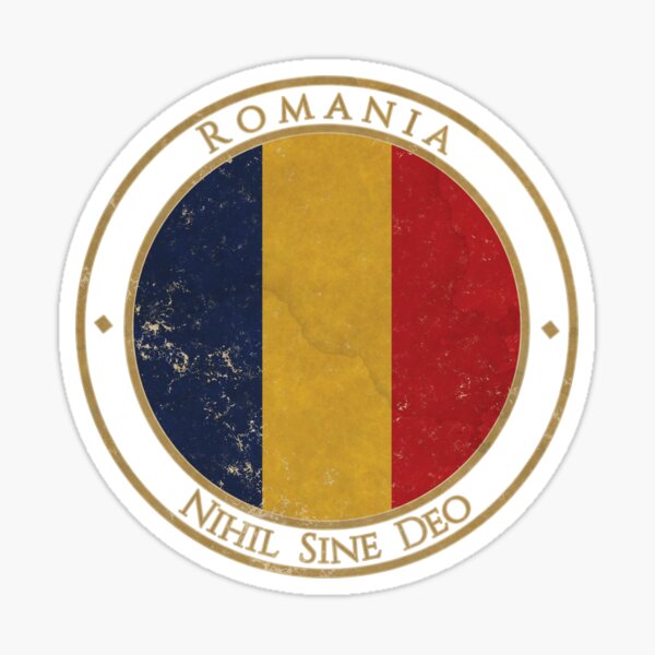 Item preview, Vintage Romania Europe European Flag designed and sold by DragonXX.