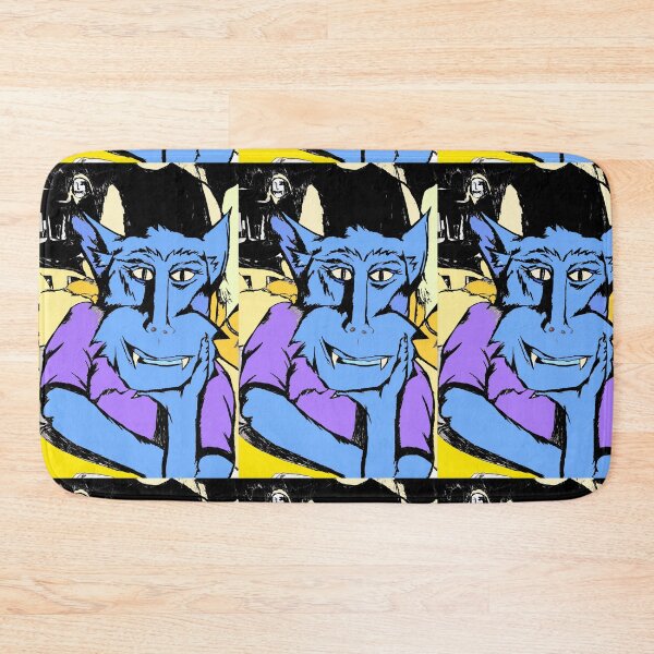Item preview, Blue Wolf Man designed and sold by teeks82.