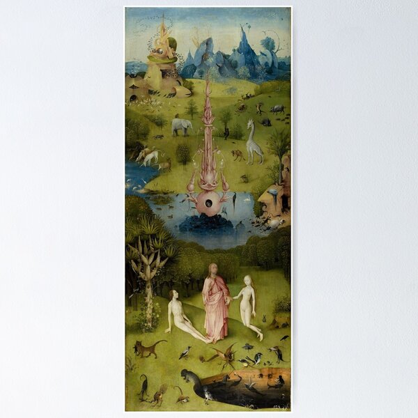 Item preview, Hieronymus Bosch - The Garden Of Earthly Delights (left panel) designed and sold by The Great  Art.