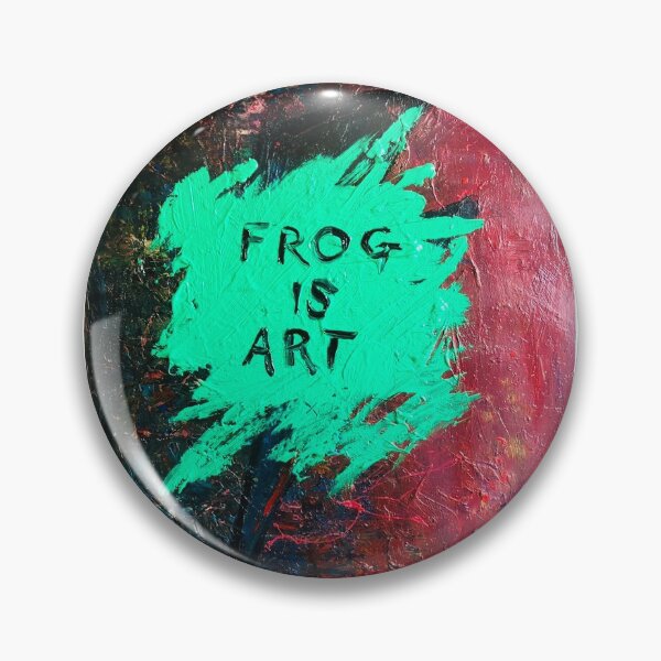 Item preview, FROG IS ART  designed and sold by LeedenMoon.
