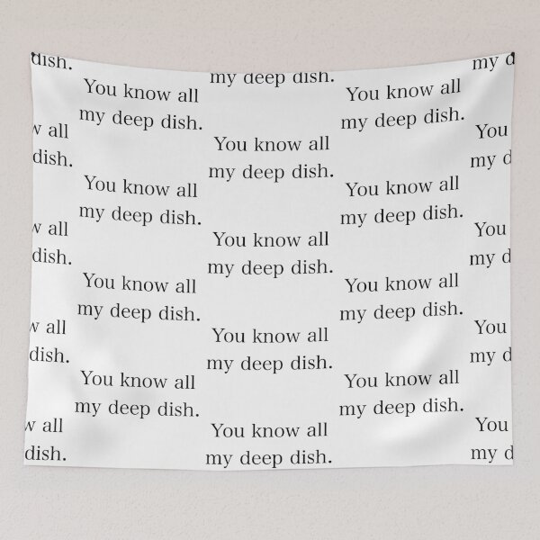 Item preview, Julie’s deep dish. designed and sold by lauren alanna's shop :).