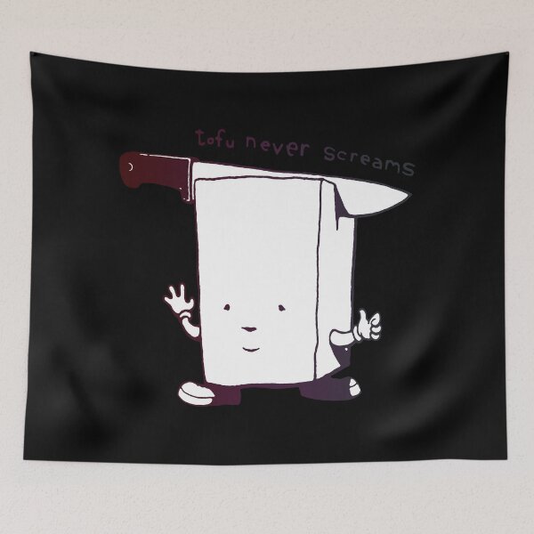 Item preview, Tofu Never Screams designed and sold by NearDoubt.