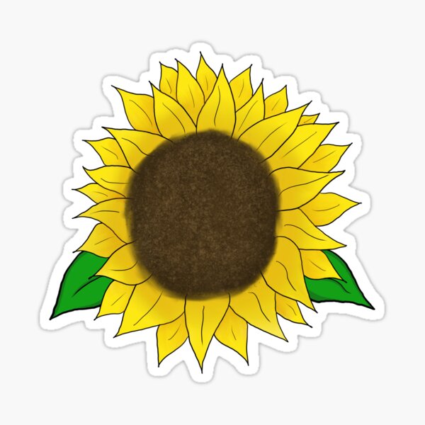 Download Sunflower Clipart Stickers Redbubble