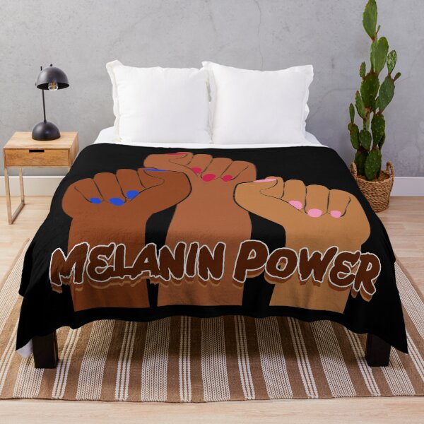 Item preview, Black Power Melanin Power - Female Fists designed and sold by blackartmatters.