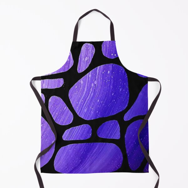 Item preview, Black and Violet Purple Pebble Pattern designed and sold by MeeksART2020.