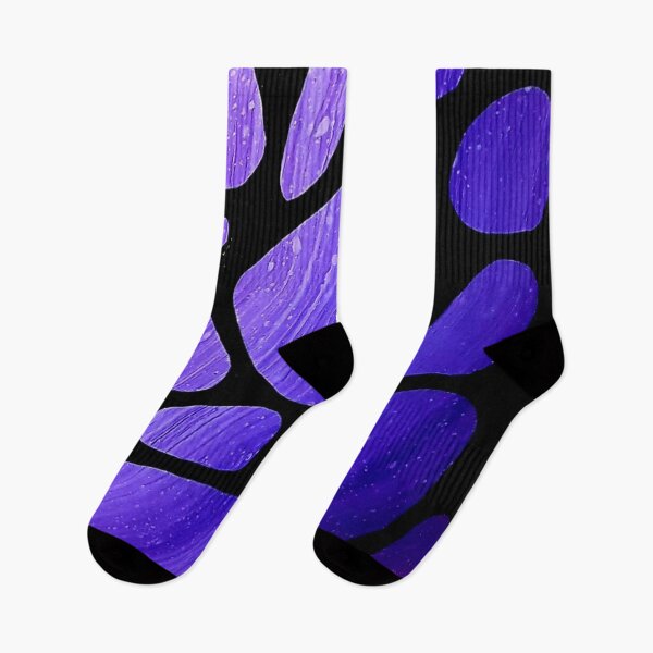 Item preview, Black and Violet Purple Pebble Pattern designed and sold by MeeksART2020.