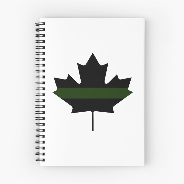 Item preview, Thin Green Line Maple Leaf designed and sold by Alphavistc.