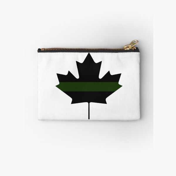 Item preview, Thin Green Line Maple Leaf designed and sold by Alphavistc.