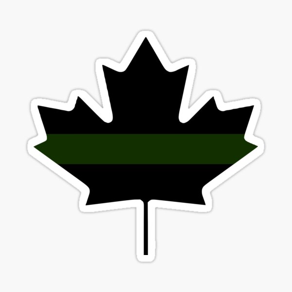 Adesivo In Vinile Con Foglia D'acero Canadese Del Canada - Foto 2