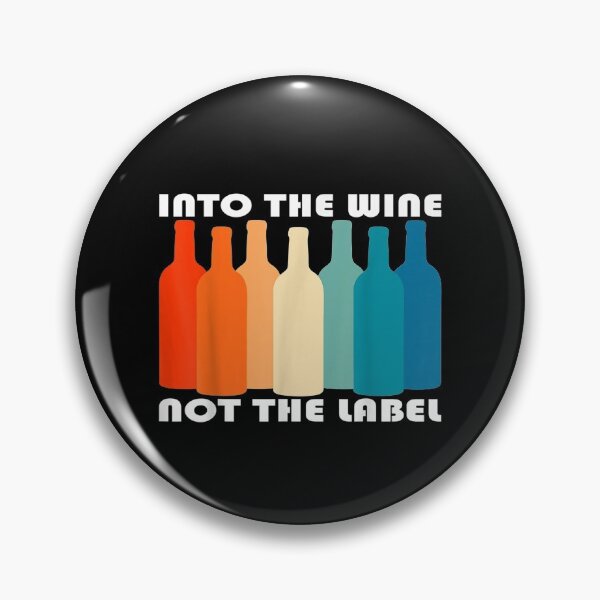 Item preview, Into the Wine Not the Label Retro Rainbow designed and sold by AmysSanders.