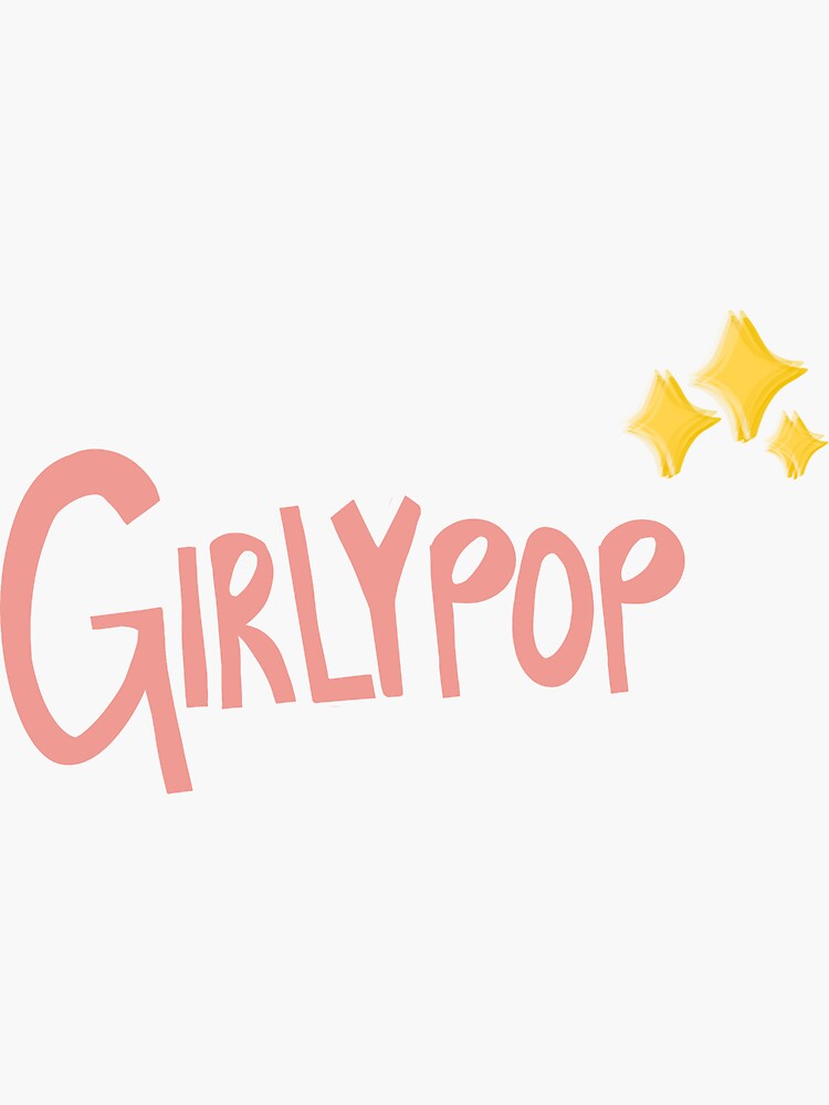 girly-pop-sticker-for-sale-by-madsgro-redbubble