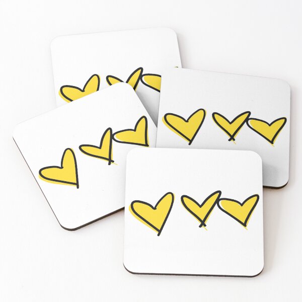 Item preview, Yellow Hearts designed and sold by spicygaymergirl.