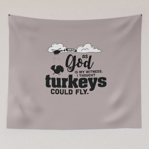 Item preview, As God as my witness I thought Turkeys could Fly designed and sold by SwampfoxDesign.