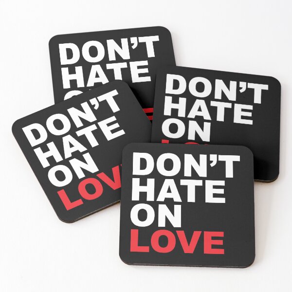 Item preview, Don't Hate on Love designed and sold by CFox-Designs.