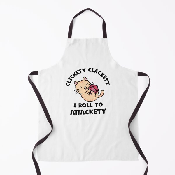 Item preview, Clickety Clackety I Roll to Attackety designed and sold by Cute N' Nerdy Shop.
