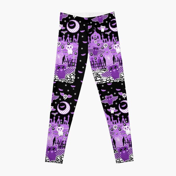 Pastel Goth Duo Colour Leggings Leggings for Sale by Ostrijj