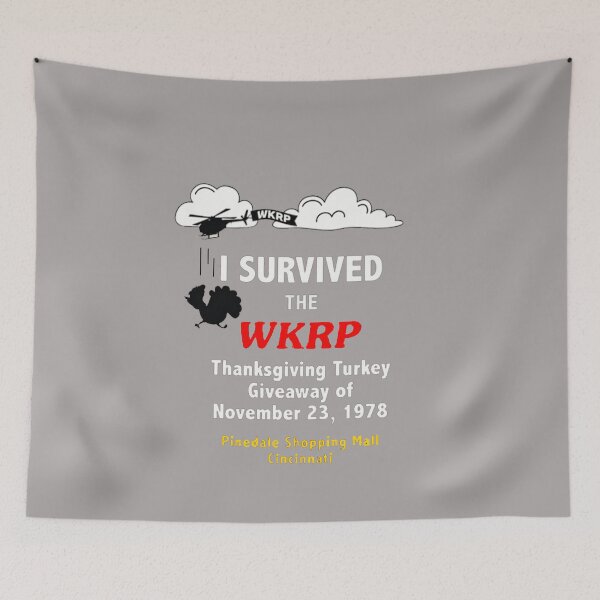Item preview, WKRP Turkey Give away designed and sold by SwampfoxDesign.