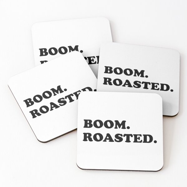 Item preview, Boom. Roasted. designed and sold by WordsmithNerd.