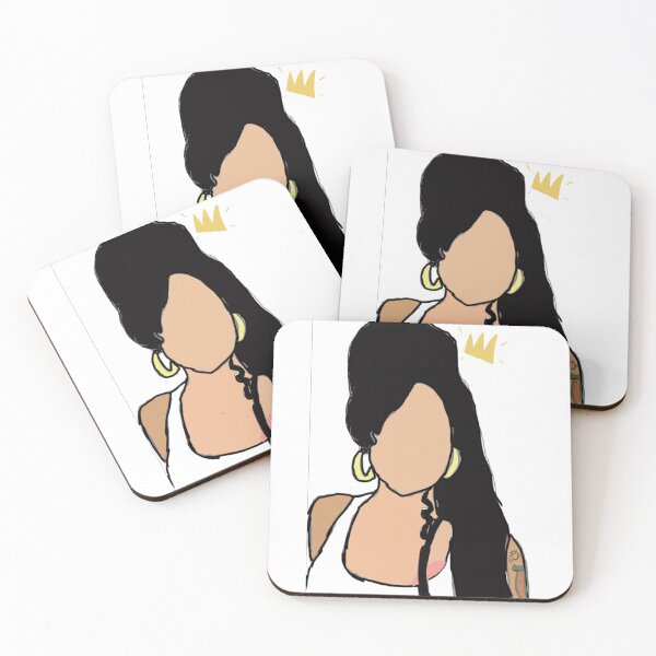 Item preview, Amy Winehouse line art  designed and sold by DylanTheGirl.