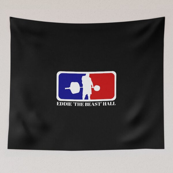 Item preview, EDDIE 'THE BEAST' HALL STYLE 1 - ICONIC SPORTS LOGO designed and sold by HeavyLiftGift.