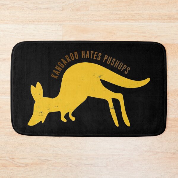 Item preview,  Kangaroo Hates Pushups designed and sold by CrudePlacid.