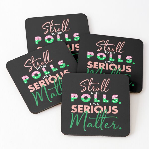 Item preview, stroll to the polls its a serious matter election pro biden designed and sold by JohnnyFranklin.